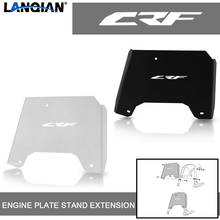 For HONDA CRF1100L AFRICA TWIN ADVENTURE ADV SPORTS 2019 2020 2021 Motorcycle Engine Guard Skid Plate Center stand Extension 2024 - buy cheap