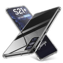 Чехол для Galaxy S21 +, ТПУ силиконовый прозрачный мягкий чехол для Samsung Galaxy S21 Ultra s 21 21 21plus s21plus s21ultra 21 ultra, задняя крышка для телефона 2024 - купить недорого