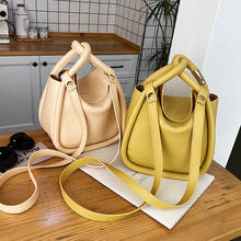 casual bucket bag for women designer handbags luxury pu leather shoulder crossbody bags lady big purses female sac 2020 summer 2024 - buy cheap