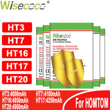 WISECOCO Battery For Homtom battery ( HT3 HT7 HT16 HT17 HT20 ) Pro Phone In Stock+Tracking number 2024 - buy cheap