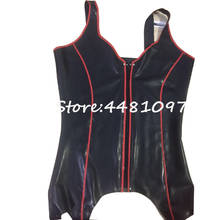 Sexy Latex Rubber Clothes Sets Erotic Lingerie Gloves Leggings Sets Sexy Latex Catsuit Leotard Clothing Custom Made 2024 - buy cheap