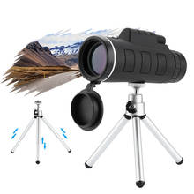 40x60 Zoom Optical Lens Professional Monocular Telescope Compass Tripod Universal For Phone binoculars night vision telescope 2024 - buy cheap
