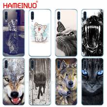 Funda de silicona para Samsung Galaxy S10 E PLUS, A10, A20, A30, A40, A50, A70, A10E, A20E, M20, gato, Lobo, animal 2024 - compra barato