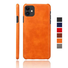 Funda de cuero Vegano para móvil, carcasa delgada de lujo para iPhone 11, 12 Pro, XS, MAX, Mini, XR, X, SE 2, 2020, 6, 6S, 7, 8 Plus, 5, 5S, 7 + 8 + 2024 - compra barato