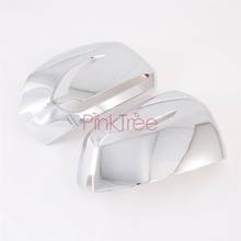 Chrome  Car  Accessories For Hyundai Palisade 2020 2021Rearview Side Wind Door  Mirror Cover Trim Review Mirror Cover 2024 - buy cheap