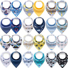 Baby Bibs Highly Absorbent For Newborns Drooling Towel Feeding Burp Cloths Cotton Bandana Accessories Fashionable Baby Stuff 2024 - buy cheap