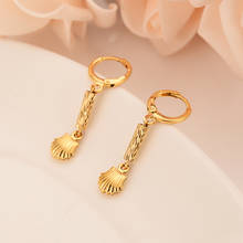 fanshell Gold Color Copper Earring  Women/Gril Gift Lovely Cute Animal Charm Jewelry kids gift diy charms wedding bridal PNG 2024 - buy cheap