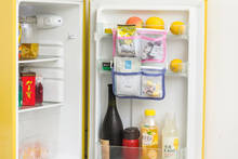 Кухонный холодильник, подвесная сумка для хранения, органайзер для еды, сумка для хранения холодильника с 2 крючками, экономия места, сумки для хранения 2024 - купить недорого