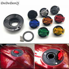 CNC Motorcycle Parts Ignition Key Lock Gas Oil Fuel Tank Cap Cover For Honda CBR650R CB650R 2019 CB650F CBR650F CB500F CB500X 2024 - buy cheap