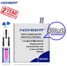 New Arrival [ HSABAT ] 4300mAh BOPF6100 Replacement Battery for HTC Desire 820 D820u 820Q D820t D826 826T 826W 2024 - buy cheap