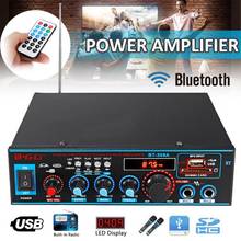 BT-309A Bluetooth Power Amplifier Hifi Stereo Digital Power Amplifier 2CH Audio USB TF Music Home Car Audio Amp Card Player 2024 - buy cheap