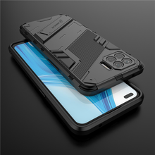 For Oppo Reno 4 Lite Case Shockproof Silicone Bumper Holder Stand Armor Hard Back Cover Reno 4 Lite Phone Case For Reno 4 Lite 2024 - buy cheap
