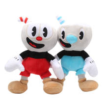 25CM Video Game Cuphead Game Cuphead & Mugman Mecup And Brocup Boss the Devil Legendary Chalice Plush Toys Dolls Kids Gifts 2024 - buy cheap