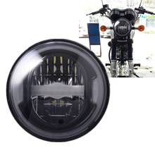 5-3/4" 5.75 Inch Reflector LED Headlight White DRL Halo Ring For 883 XL1200 Iron Indian Scout Refit Motorcycle Accessories 2024 - buy cheap