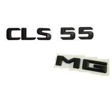 Черные буквы CLS 55 Для AMG значок багажника эмблема эмблемы forMercedes CLS55 Для AMG 2024 - купить недорого