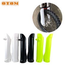 OTOM Motorcycle Plastic Front Fork Cover Absorber Protectors Protection Guard Frame For HUSQVARNA TE TX FC Motocross Accessories 2024 - buy cheap