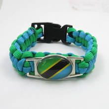 Infinity Love Tanzania Bracelet Fashion Tanzania Flag Wrap Bracelet Trendy Women And Men Jewelry Gifts 2024 - buy cheap