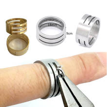Anillo para la fabricación de joyas, anillos abiertos de empalme, pulsera, collar, 5 uds., accesorios de cobre de 1,8 cm de diámetro, lote al por mayor 2024 - compra barato