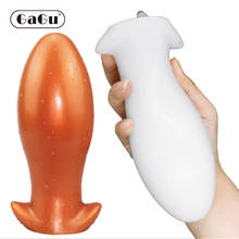 GaGu Enorme Macio Plugue Anal Grande Contas Butt Plug Ânus Expansão Estimulador Da Próstata Massagem Anal Erótico Sex Toys Para A Mulher lésbica 2024 - compre barato