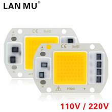 Chip de led 110v 220v, 10w 20w 30w 50w, chip cob sem necessidade de driver, contas de lâmpada para holofote de luz de inundação, iluminação diy 2024 - compre barato