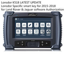 Lonsdor K518 LATEST UPDATE Lonsdor Specific smart key for 2015-2018 for Land Rover& Jaguar Authorization 2024 - buy cheap