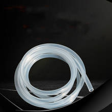 Tubo flexível de borracha de silicone, 7mm id 12mm od 7x12, comestível, uso médico 2024 - compre barato