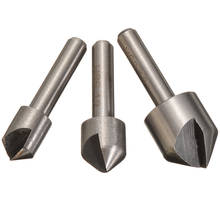 3Pcs HSS Countersink Drill Bit 90 Degree Chamfer Cutter Tool For Wood Steel Metal 10/12/16mm 2024 - buy cheap