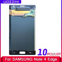 Pantalla LCD Super AMOLED para Samsung Galaxy Note 4 Edge, montaje de digitalizador con pantalla táctil, N915, N9150, N915F, 10 unids/lote 2024 - compra barato
