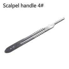10 pcs 20#--24# 10#15#Stainless Steel Surgical Scalpel Blades + 1pc 4# Handle Scalpel DIY Cutting Tool  Animal Surgical Knife 2024 - buy cheap