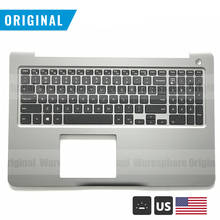 New Original Palmrest for Dell Inspiron 15 5565 5567 Top Upper Cover W/N US Backlit Keyboard PT1NY 0PT1NY Silver 2024 - compra barato