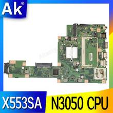 AK X553SA материнская плата для ноутбука ASUS X553SA X553S X553 тест оригинальная материнская плата N3050 CPU 2024 - купить недорого
