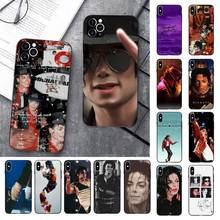 Чехол для телефона с изображением Майкла Джексона для iPhone 13 11 12 pro XS MAX 8 7 6 6S Plus X 5S SE 2020 XR 2024 - купить недорого