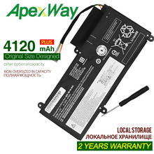 ApexWay Laptop Battery 11.4V 4120mAh 45N1754 45N1755 Para Lenovo E450 E450C E455 E460 E460C 45N1756 45N1757 2024 - compre barato