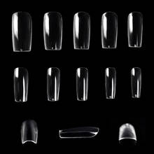 Накладные ногти, прозрачные, для французского маникюра, акриловые, 500 шт. 2024 - купить недорого