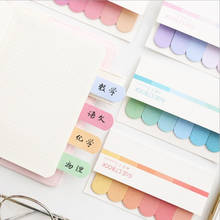 4 Pcs Color Lab Memo Pad Mini Sticky Note Sheets Post Scrapbooking Stationery Item Office School Supplies E6966 2024 - buy cheap