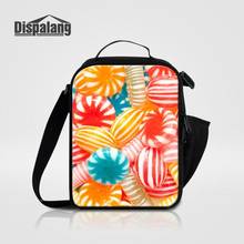 Candy Printing Lunch Box  Cooler Lunch Bag for Children Portable Lunch Containers for Office Women Portable Insulated Food Bags 2024 - buy cheap