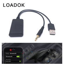 Cabo adaptador de módulo bluetooth 3.5mm, interface aux usb para bmw, sem fio, entrada de áudio a2dp para peugeot 2024 - compre barato