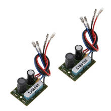 2Pcs Treble/Bass Frequency Divider 2 Way Speaker Audio Crossover Filters 2024 - buy cheap