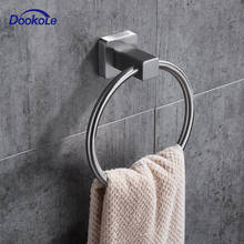 Anel de toalha de mão do banheiro suporte de toalha círculo anéis porta cabide toalheiro do banheiro conjunto de ferragens montagem na parede aço inoxidável 2024 - compre barato