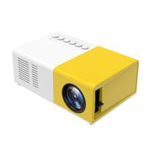 J9 mini projetor portátil hd 1080p, led, home theater, av, usb, sd, tf, cartão, usb, portátil, de bolso, pk yg300 2024 - compre barato