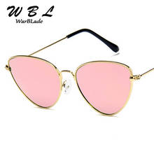 WarBLade-gafas de sol con forma de ojo de gato para mujer, lentes de Color tintado, Vintage, 2019 2024 - compra barato