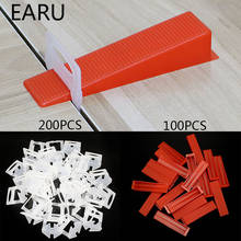 300pcs Plastic Ceramic Tile Leveling System 200 Clips+100 Wedges Tiling Floor Wall Carrelage Tools Clips Spacers Locator Leveler 2024 - buy cheap