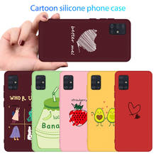 Cartoon Pattern Soft TPU Case For Samsung Galaxy A51 A71 S20 Plus S20 Ultra Silicone Back Case For Samsung Galaxy A51 S20 Fundas 2024 - купить недорого