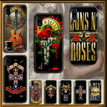Rock Guns N Roses Phone case For Huawei Honor 6 7 8 9 10 10i 20 A C X Lite Pro Play black trend cover luxury bumper painting 2024 - buy cheap