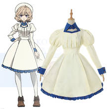 Anime Comic Invented Inference Cosplay Costumes Iwanaga Kotoko Cosplay Costume Clothes suits Long Dresses White Cute uniforms 2024 - buy cheap