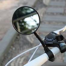 Espejo retrovisor para bicicleta, accesorio de seguridad para ciclismo, ajustable, giratorio 360 grados, con Reflector 2024 - compra barato
