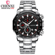 CHENXI Luxury Brand Mens Watch Business Stainless Steel Calendar Wristwatch Fashion Big Dial Quartz Male Clock Sport Watch Men 2024 - buy cheap