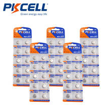 50Pcs PKCELL LR41 AG3 L736 LR736 SR41 192 384 392 Alkaline Coins Thermometer Battery Alkaline watch Batteries 2024 - buy cheap