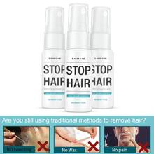 Spray de remoção de pelos evita o inibidor de crescimento de pelos, reduz o crescimento de pelos, depilação mãos e axila, para corpo inteiro, pernas 2024 - compre barato
