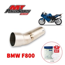 MT BMW Motorcycle Exhaust Middle Pipe Link Pipe Slip On Section Muffler For BMW F800 2012 2013 2014 2015 Moto Accessories 2024 - buy cheap